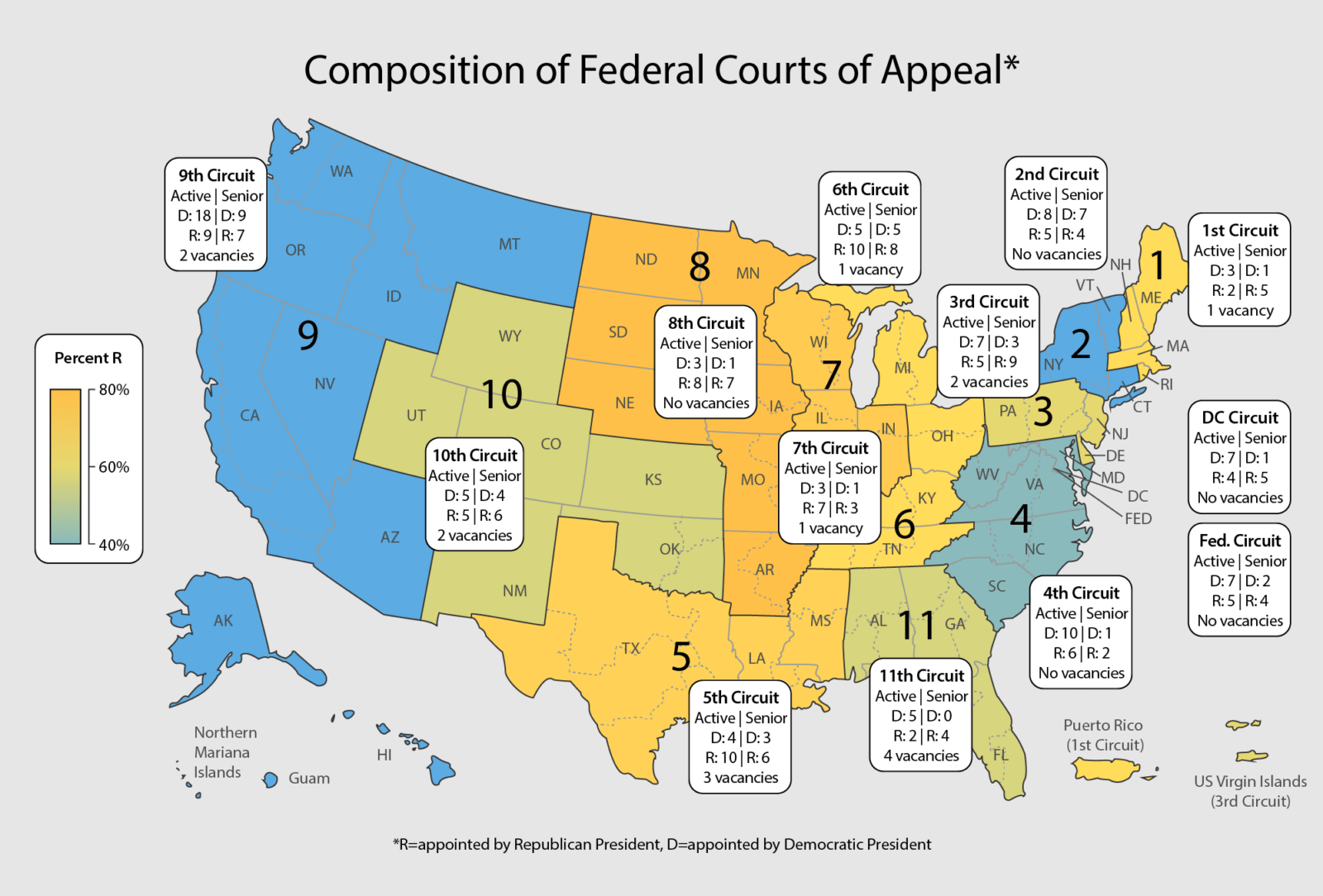 United States Circuit Map