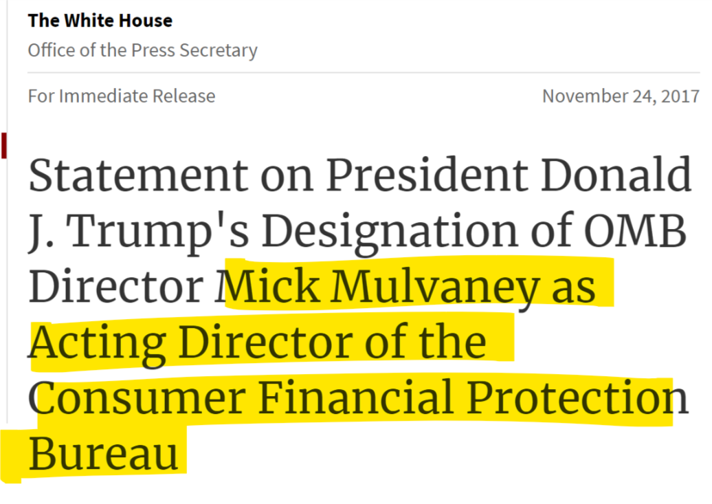 Mick_Mulvaney_CFPB_WH_statement.png