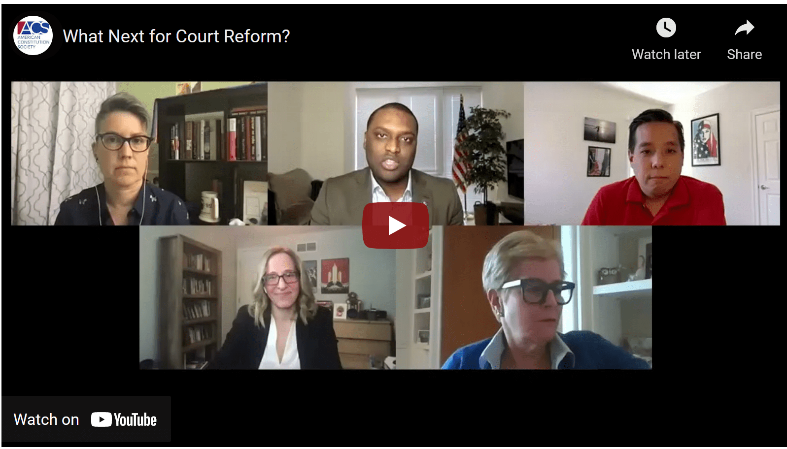 court reform panel video