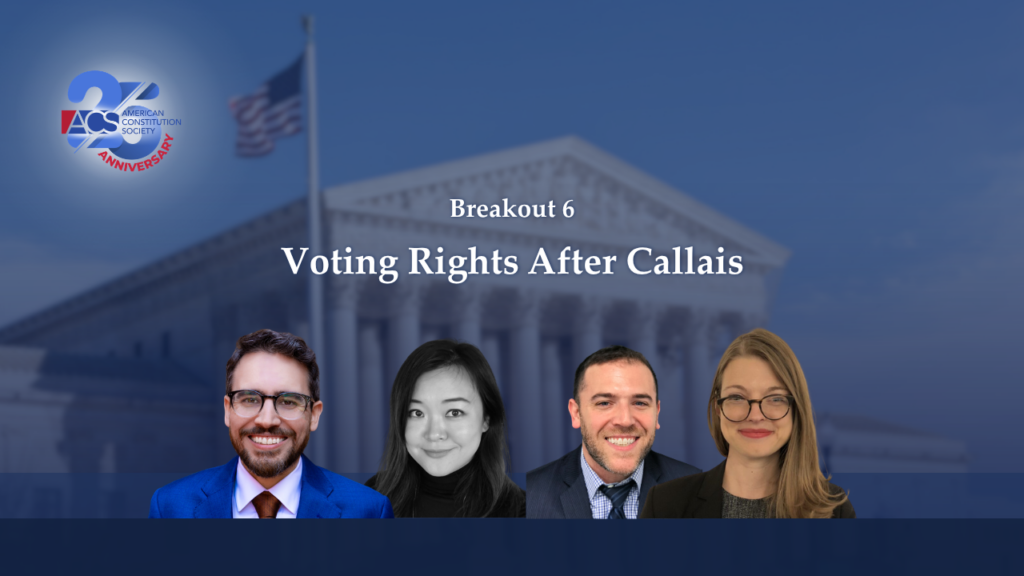 Voting Rights After Callais